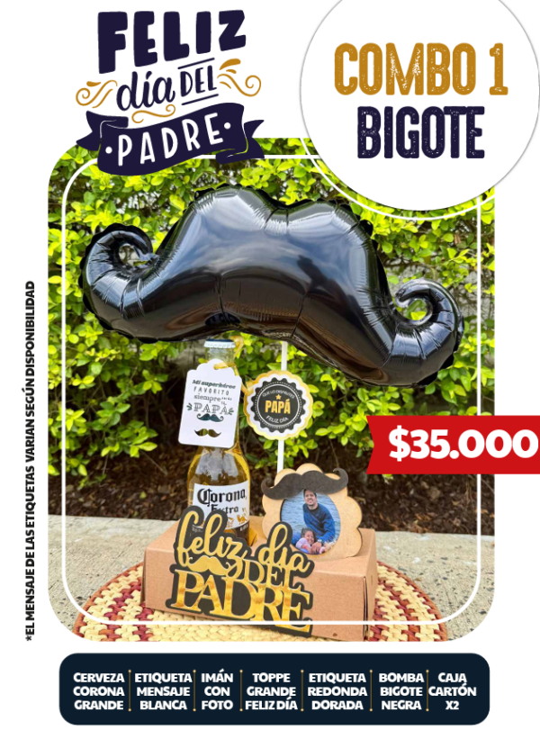 Combo 1 - Bigote