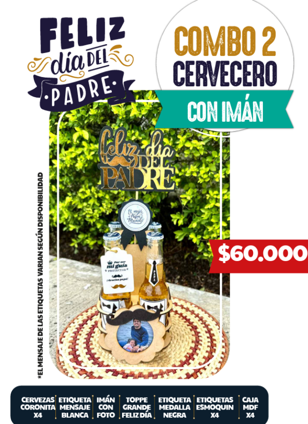Combo 2 - Cervecero con Iman