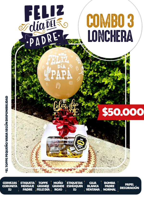Comb3 Lonchera Combo 3 - Lonchera