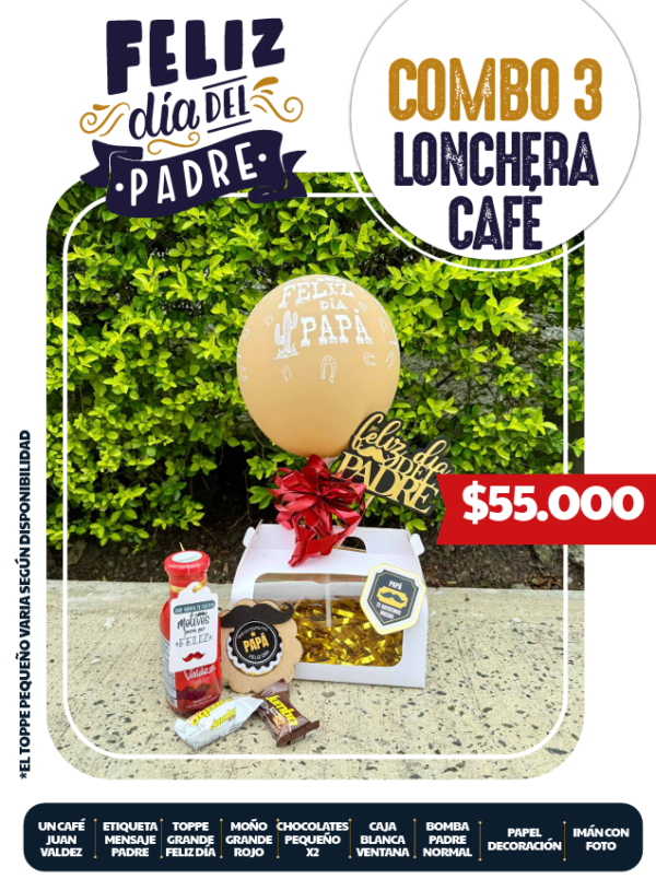 Comb3 Lonchera Cafe Combo 3 - Lonchera Café